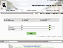 Tablet Screenshot of katalogi.bibliotekant.pl